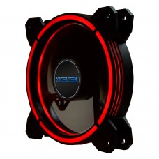 Axceltek F120-RED 120mm LED Red Case Fan